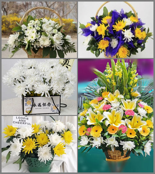 贵州毕节市织金县黑土镇打括村白事提篮配送
